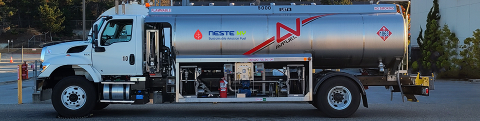 Avfuel | Neste: My Sustainable Aviation Fuel - Refueler Truck